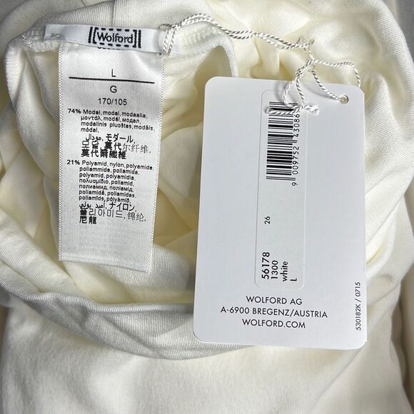 NWT Wolford Viscose Pullover Turtleneck 56178 L - Picture 8 of 9